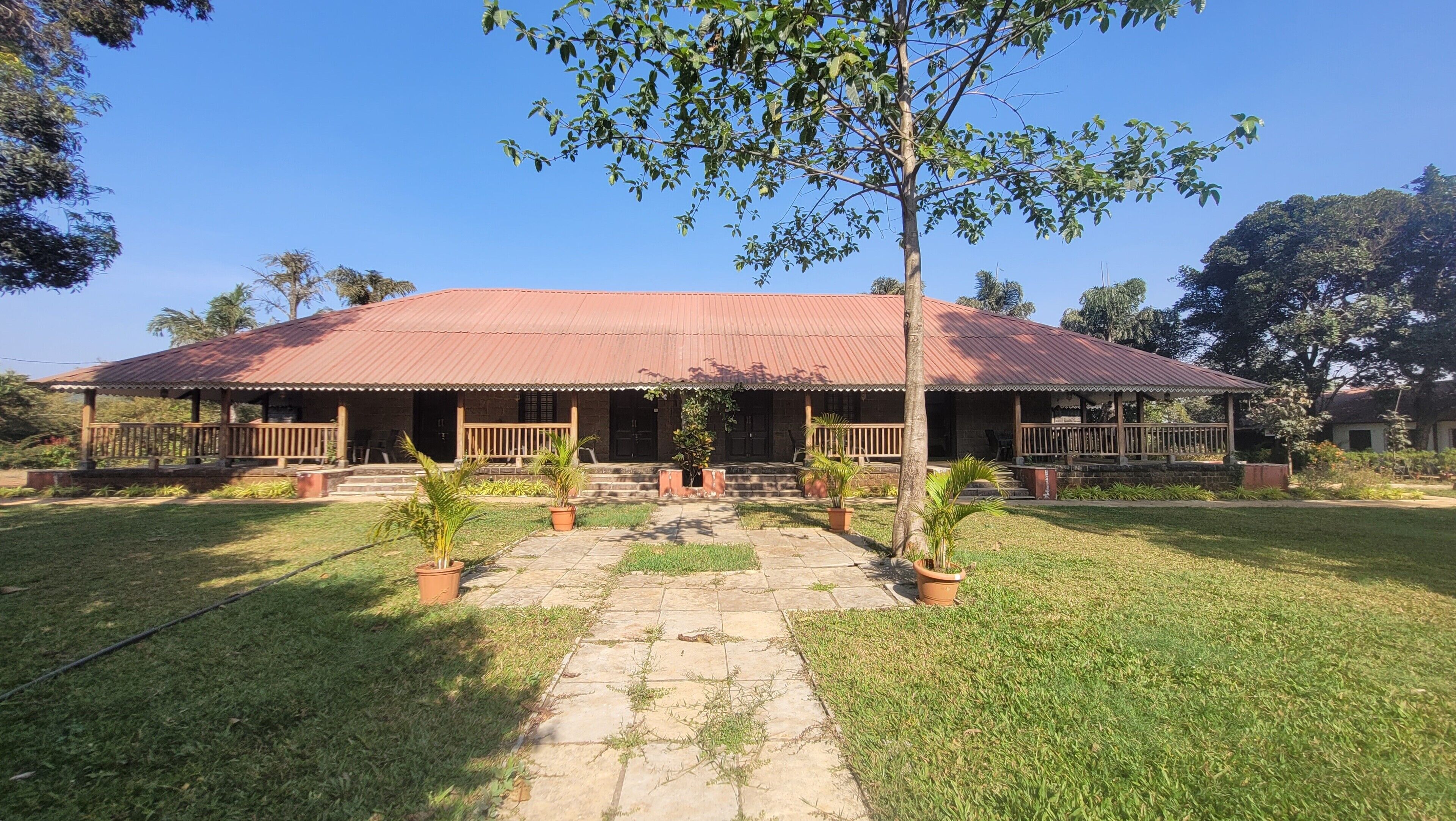 Front of property – evening/night