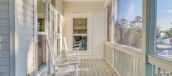 Private Island Retreat w/ Heated Pool by Tybee Cottages