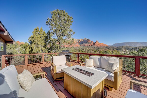 Front of property - < 1 Mi to Shops: Uptown Sedona Home w/ Hot Tub! (Sedona)