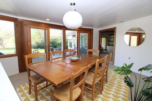 Dining - Spacious Home With Private Yard Close to Beach Abutting Conservation (2397) (Brewster)