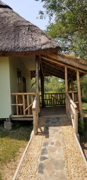 Façade de l’hébergement