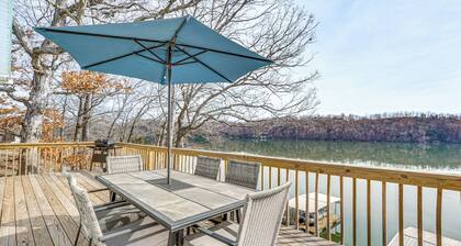 Private Dock & Decks: Lakefront Retreat in Stover!