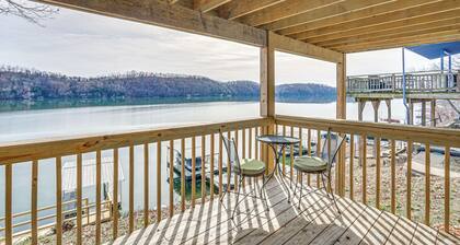 Private Dock & Decks: Lakefront Retreat in Stover!