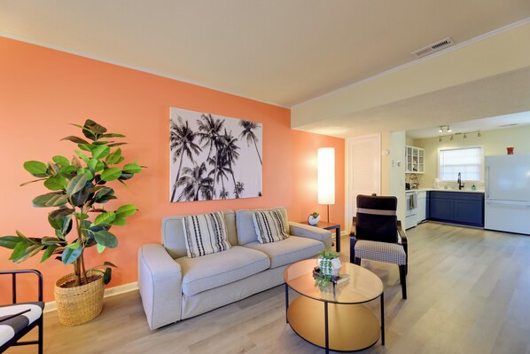 Apartment (2 Bedrooms) | Interior - Walk to Atlantic Beach: Townhome w/ Patio! (Atlantic Beach)