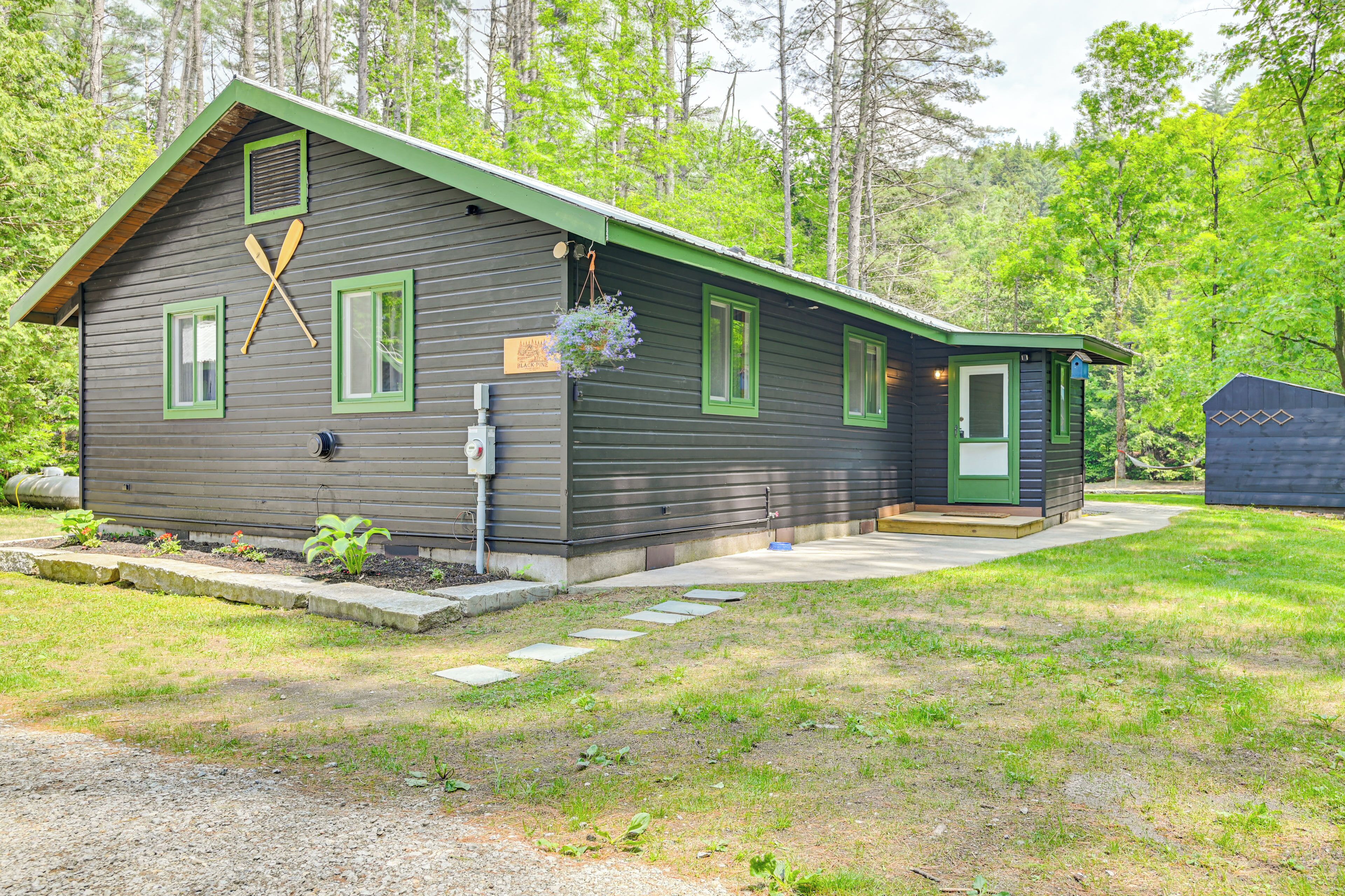 Fachada de la propiedad