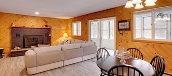 Riverfront Cabin w/ Hot Tub in Schroon Lake!