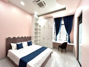 4 chambres, bureau, fer et planche à repasser, Wi-Fi gratuit