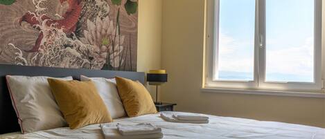 1 dormitorio, Internet, ropa de cama