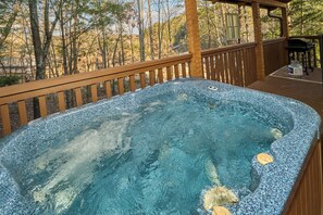 Baignoire à remous extérieure