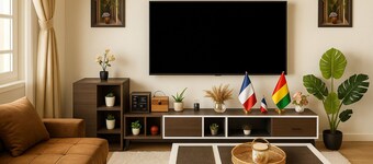 Furnished apartment ideal for a family! Ideal resting place.