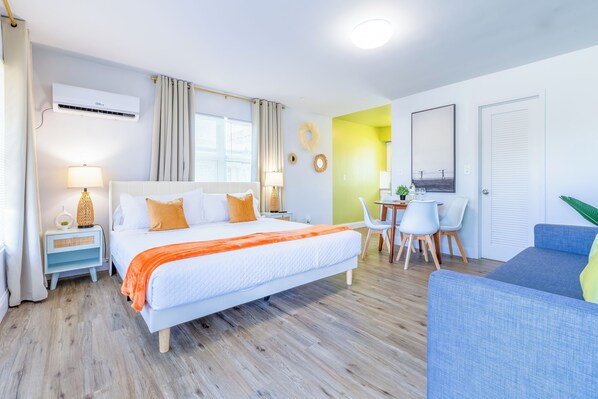 1 bedroom, iron/ironing board, free WiFi, bed sheets