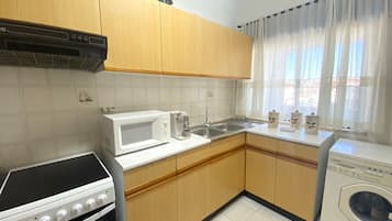 Microwave, oven, dishwasher, toaster