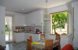 Fridge, stovetop, cookware/dishes/utensils