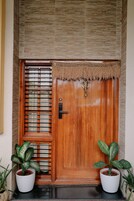 Entrada de la propiedad