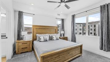 Condo, 2 Bedrooms | 2 bedrooms, desk, laptop workspace, iron/ironing board