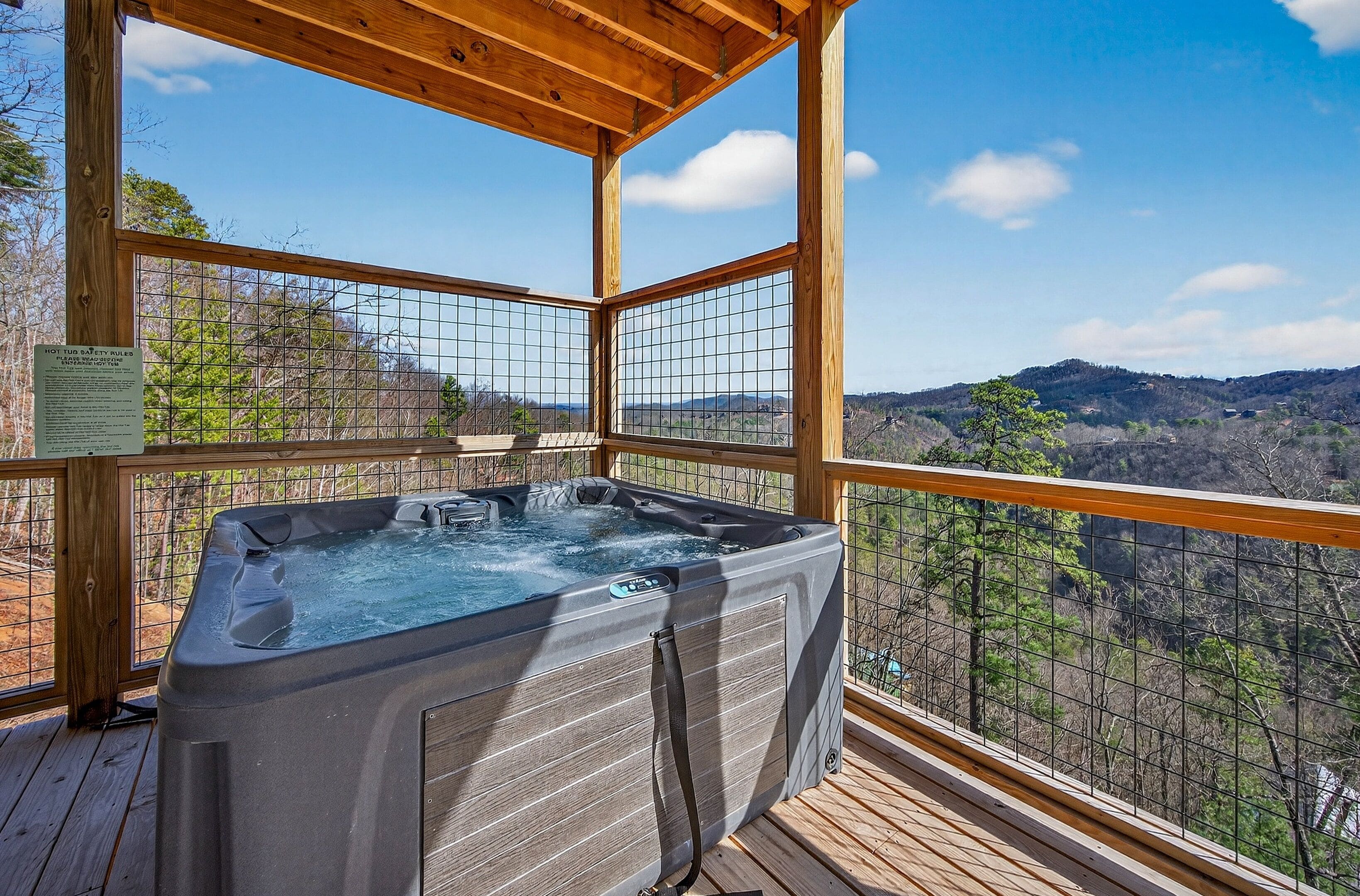 Cabana, 4 dormitoris | Banyera d'hidromassatge a l'aire lliure