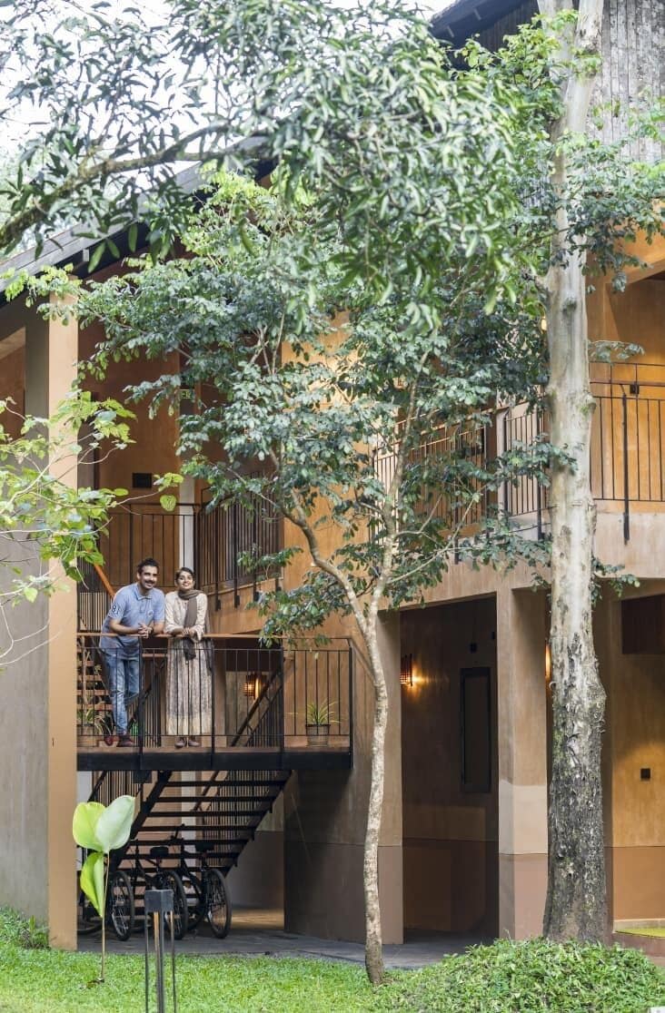 Garden view with Balcony | Living area