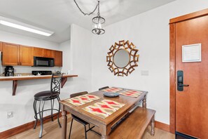 Dining - Top-Floor Condo with Mountain Views, Pool Access & 2-Minutes to Ski Village! (Keystone)
