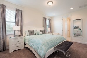 6 bedrooms, iron/ironing board, travel crib, free WiFi