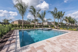 Outdoor pool, a heated pool - Contemporary Disney VacationHome (Kissimmee)