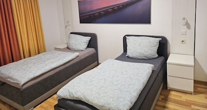 Spacious apartment for 4 people directly opposite the Zeche Zollverein.