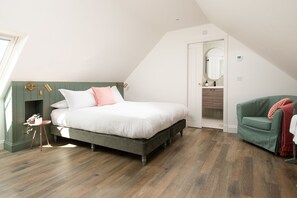 1 غرفة نوم وخدمة الإنترنت وملاءات أسرّة