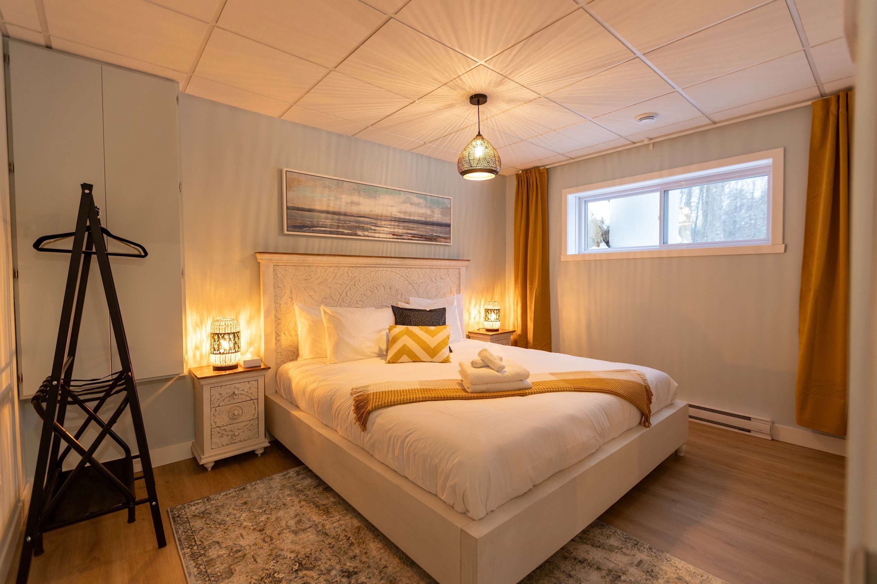 4 多间卧室、熨斗/熨衣板、WiFi、床单