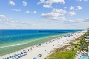 Accommodatie ligt op het strand