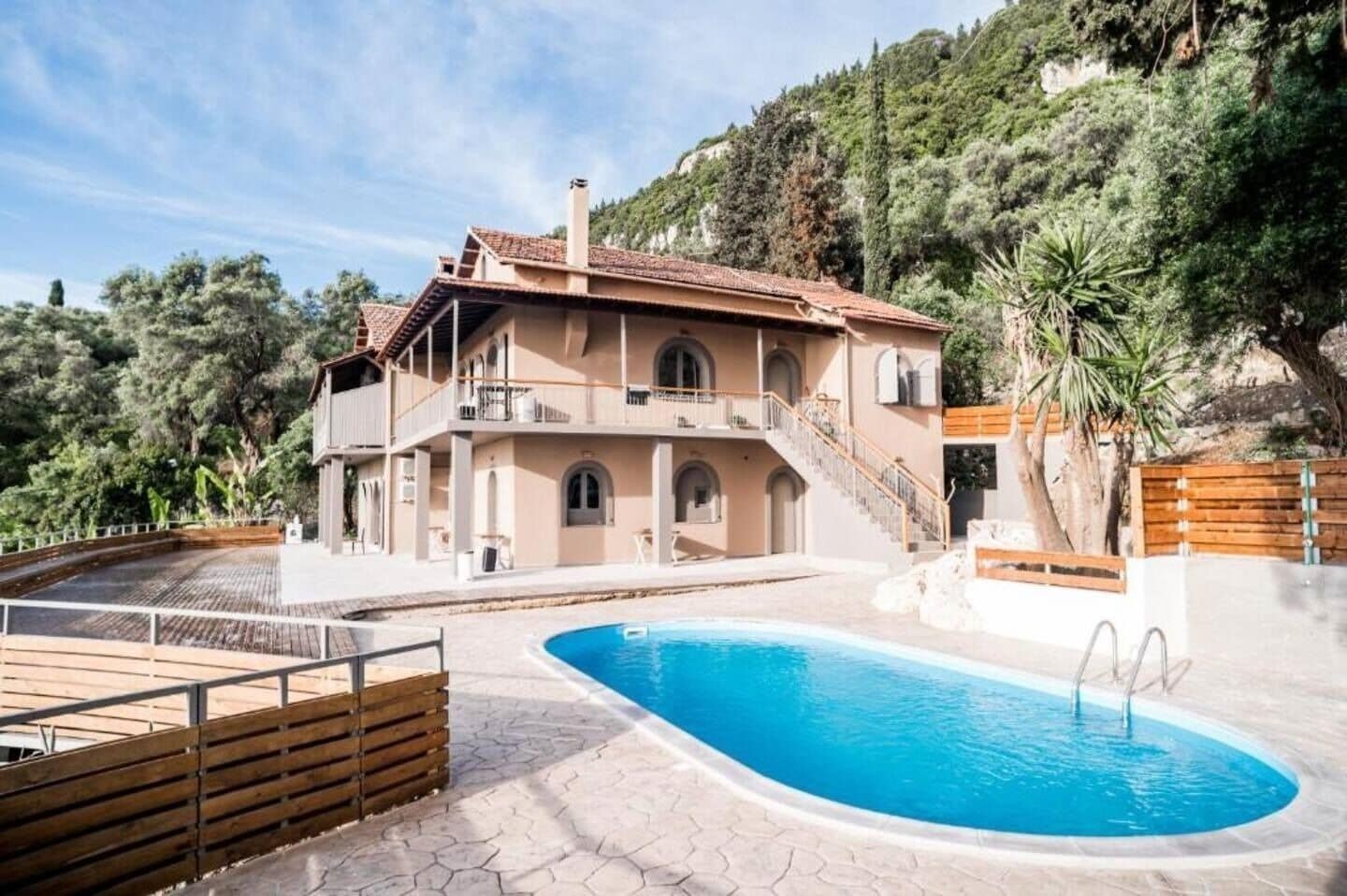 Seasonal outdoor pool