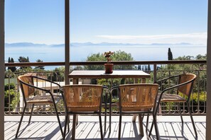 Balcony view - The Summit Escape (Corfu)
