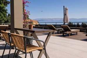 Comfort Studio, Patio, Sea View | View from room - The Summit Escape (Corfu)