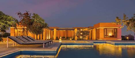 Seasonal outdoor pool