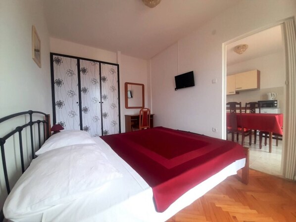 1 quarto, Wi-Fi, roupa de cama