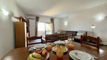 Opções para refeição no quarto
