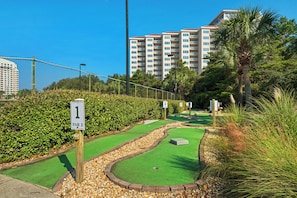 Property grounds - Tides 303 - beautiful beachfront condo Gulf Front Views! (Miramar Beach)