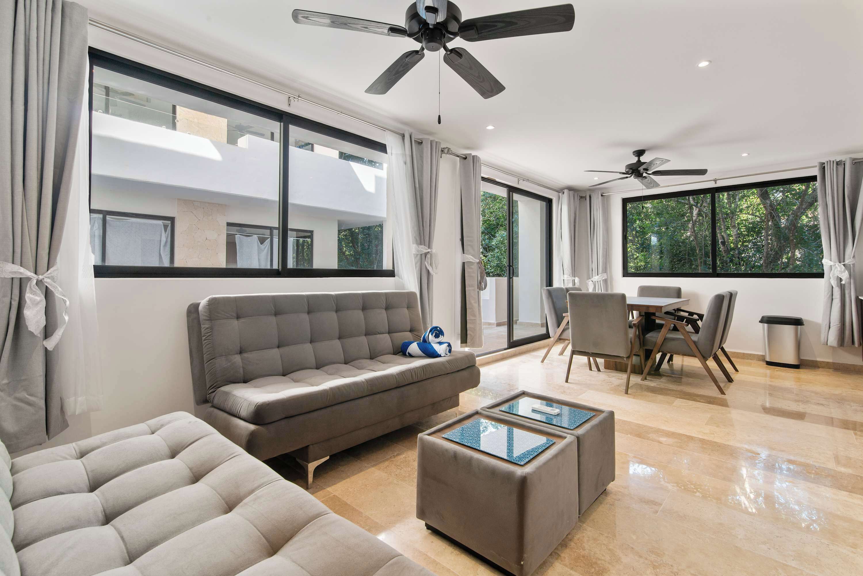 2br Condo With Rooftop Pool & Gym In Aldea Zama - Tulum