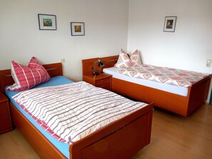 3 habitaciones, wifi y ropa de cama