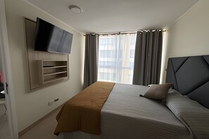 Apartment | 1 bedroom, blackout curtains, soundproofing, iron/ironing board