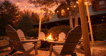 Amazing 4BR Cabin -HT, Fire Pit & Game Room-10 Mins from PF