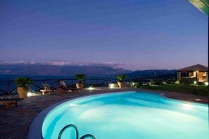 Pool - Villa Blue View   5 Bedroom Villa (Agios Nikolaos)
