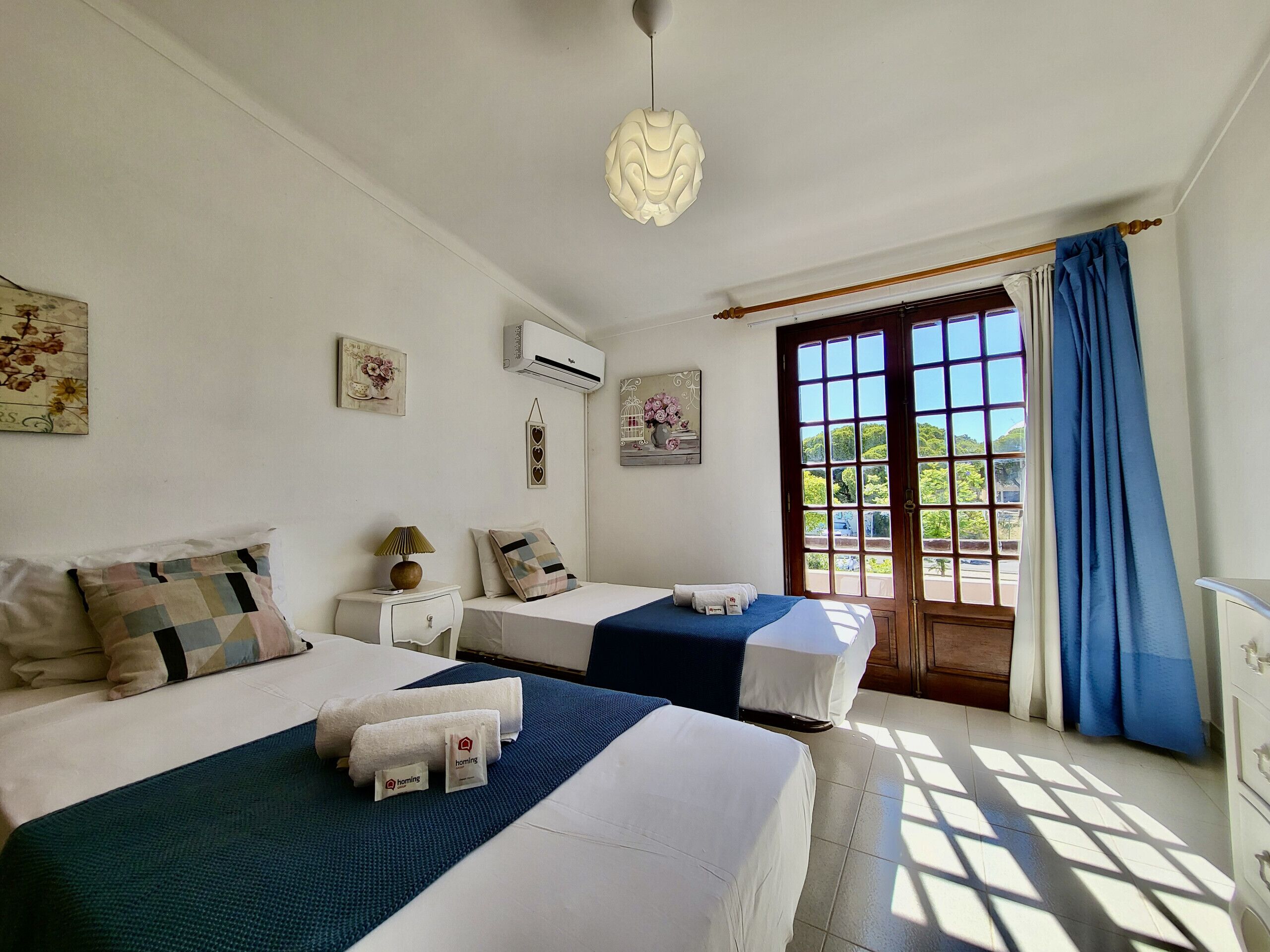 2 多间卧室、床单