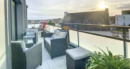 Luxury T4 apartment near the port of Crouesty (300m) and Fogeo beach