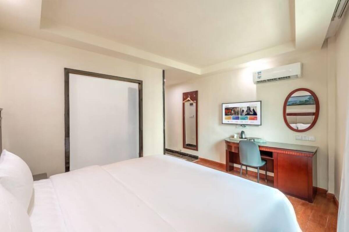 1 habitación, ropa de cama de alta calidad y cubrecamas