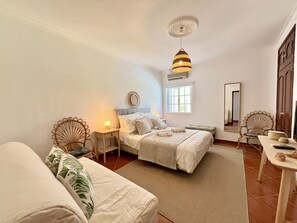 3 habitaciones y ropa de cama 
