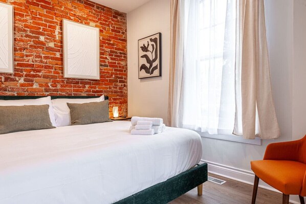 1 bedroom, iron/ironing board, free WiFi, bed sheets