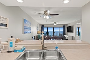 Interior - 1003 – Stunning Beachfront 2BR Retreat | Gulf Views & Free Beach Service (Panama City Beach)