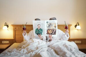 Een kluis op de kamer, gratis wifi