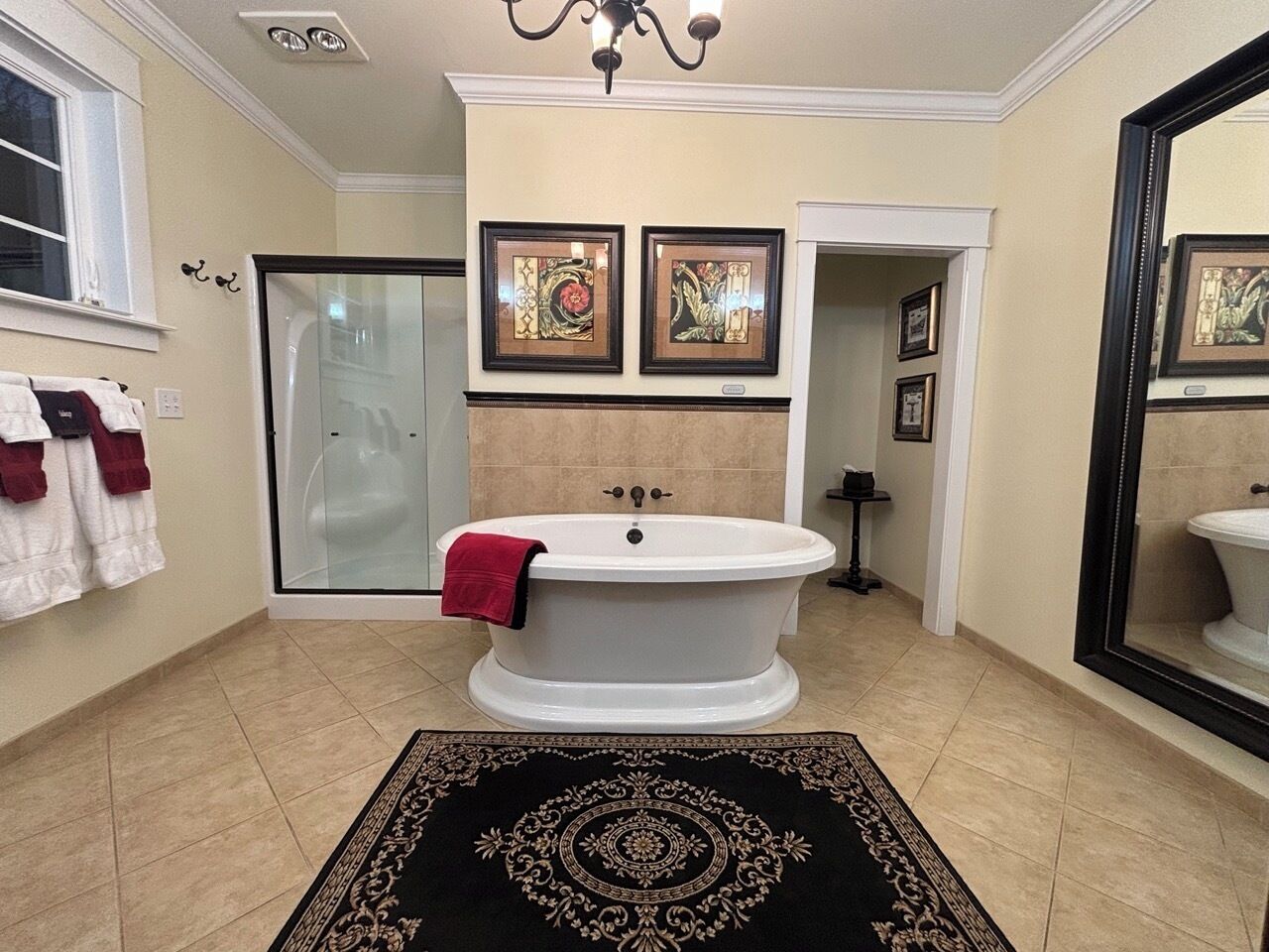 Suite, Garden View | Bathroom | Hair dryer, bathrobes, towels, soap