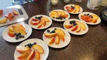 Free daily full breakfast