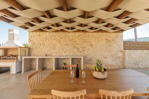 Restauration en plein air